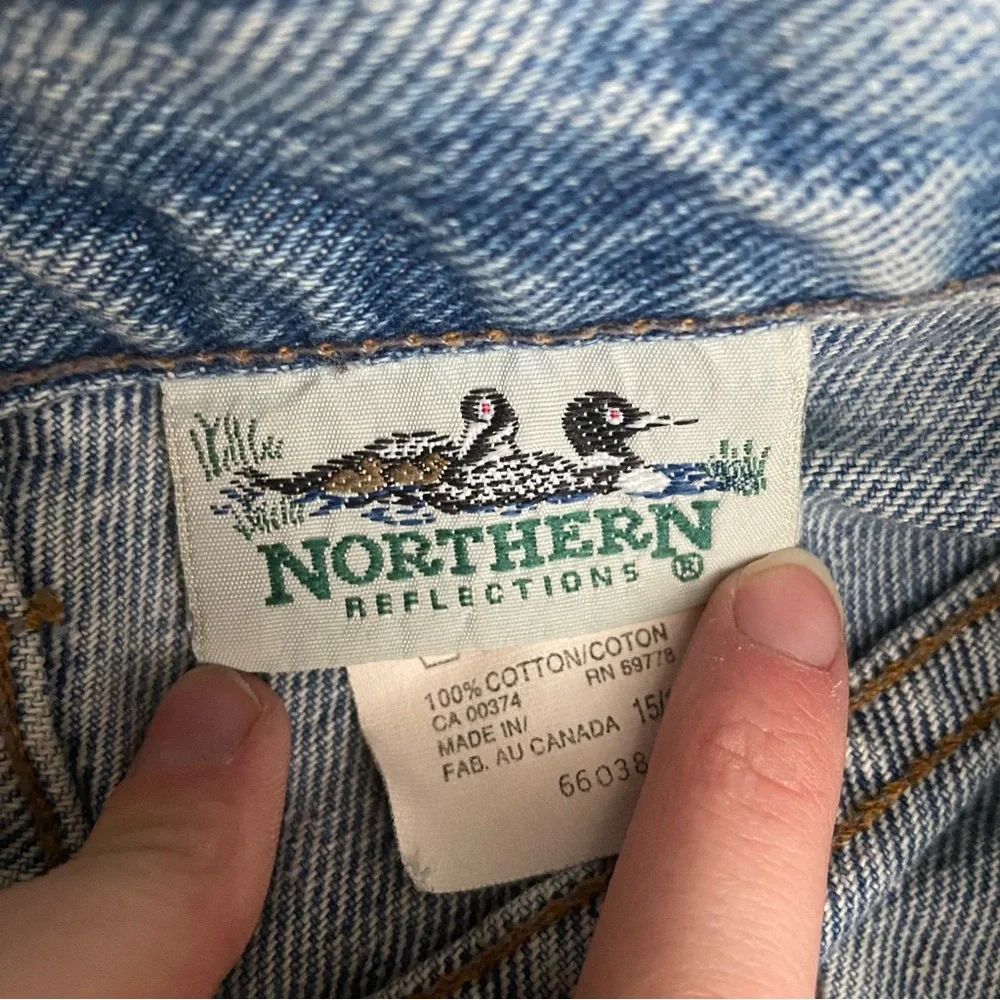 Northern Reflections Light Blue Relaxed Jeans Custom Vintage Embroidered - Picture 2 of 8